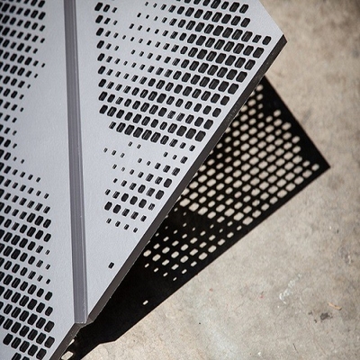 Perforated Stainless Steel Sheet Metal with Square Hole Shape and 0.8-18mm Hole Size