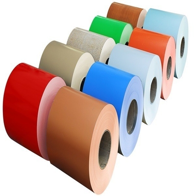 300 Wood Grain PE PVDF Prepainted Aluminum Coil Color Coated Wall Cladding Aluminium Sheet 0.3mm*1000mm