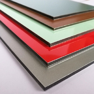 Wall Cladding Materials PE PVDF Painted Aluminum Sheet Coil with Wood Grain Thickness