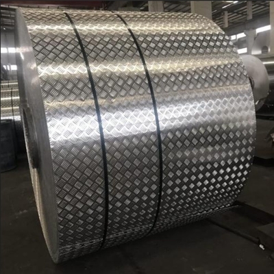 Customized Bright Finish Aluminium Checker Plate Coil for ASTM Embossed Aluminum Strip