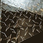 Mill Finish Alloy 3003 Embossed Diamond Sheet Anodized Aluminum Chequered Plate Coil
