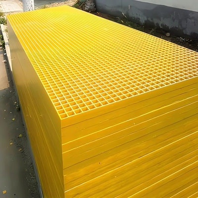 Polyester FRP TP077 Trench Cover Plate 38*38*38 Fiberglass Reinforced Plastic Grating