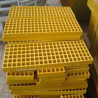 Light Weight High Strength FRP Grid Fiberglass Grating Customizable and Long-Lasting