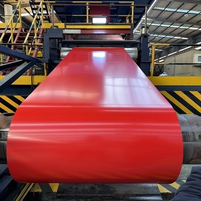 TP046 Prepainted Galvanized Steel Coil Color Coated Corrugated Roofing Sheet for Building