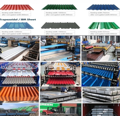 Container Plate 0.12-0.6mm Zinc Coated Spangle Corrugated Hot Dipped Galvanized Roofing Sheet Tiles