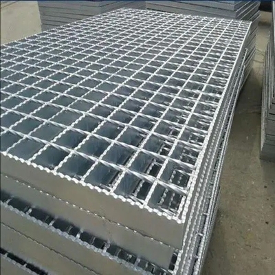 Customized TP019 Aluminum Hot DIP Galvanized Metal Steel Grating for Platform Walkway