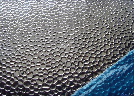 Alloy 1050 1060 1100 3003 3105 5052 3004 Brush Decorative Embossing Aluminum Plate Polished Coated Anodized