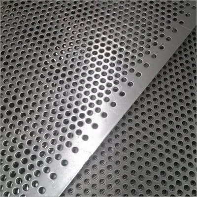 Decorative Stainless / Aluminum / Galvanized Perforated Mesh Plate Sheet