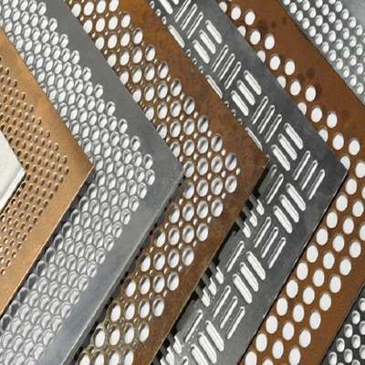 Decorative Stainless / Aluminum / Galvanized Perforated Mesh Plate Sheet