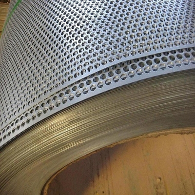 Decorative Stainless / Aluminum / Galvanized Perforated Mesh Plate Sheet