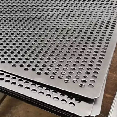 High Quality 1060 1050 3105 Exterior Aluminum Perforated Wall Plate SS304 Stainless Sheet for Building Decoration