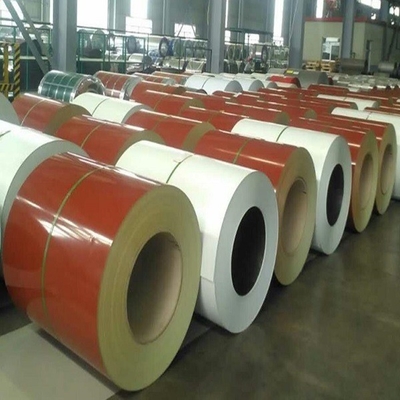 1250mm Width Dx51d Cold Rolled Base Galvanized Prepainted Color Coated Steel Coil PPGI