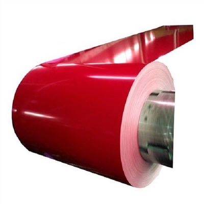 1250mm Width Dx51d Cold Rolled Base Galvanized Prepainted Color Coated Steel Coil PPGI