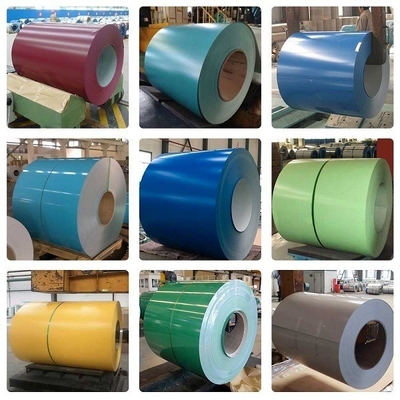 Roofing Sheet Slit Edge Cold Rolled Hot Dipped Galvanized Color Coated Steel Coil PPGI