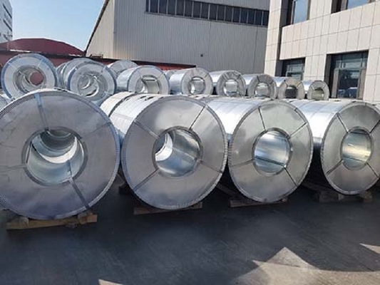 Zinc Coated Steel Coils Roofing Materials Dx51d Dx53D Dx54D G550 Z275 G90 Gi Building Material Galvanised Galvalume Hot Dipped SGCC Sgcd Galvanized Steel Coil