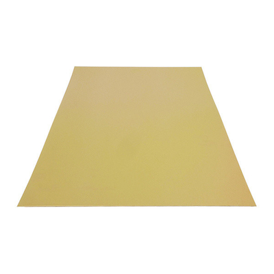 1050 1090 Golden Brushed Anodized Aluminum Plate Coil for Architectural Applications