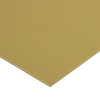 1050 1090 Golden Brushed Anodized Aluminum Plate Coil for Architectural Applications