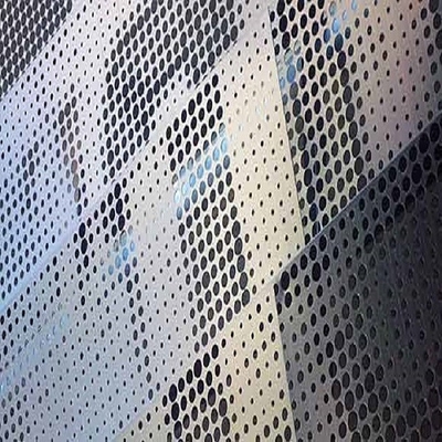 Customized Decorated Expanded Slotted Perforated Metal Mesh Sheet Plate with Hole Size 0.8-18mm