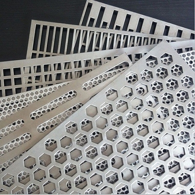 Customized Decorated Expanded Slotted Perforated Metal Mesh Sheet Plate with Hole Size 0.8-18mm