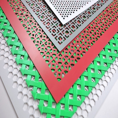 Customized Decorated Expanded Slotted Perforated Metal Mesh Sheet Plate with Hole Size 0.8-18mm