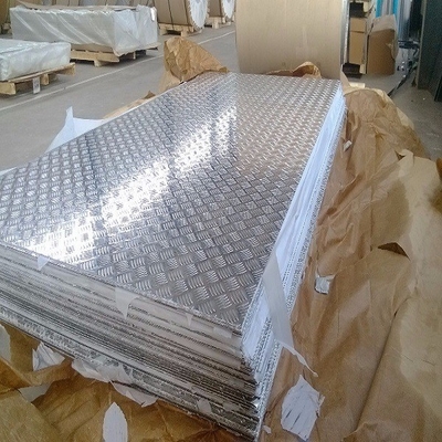 5052 Bright Finish Aluminum Diamond Plate / 3003 Aluminum Checker Plate Coils for Standards