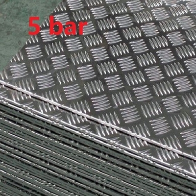 5052 Bright Finish Aluminum Diamond Plate / 3003 Aluminum Checker Plate Coils for Standards
