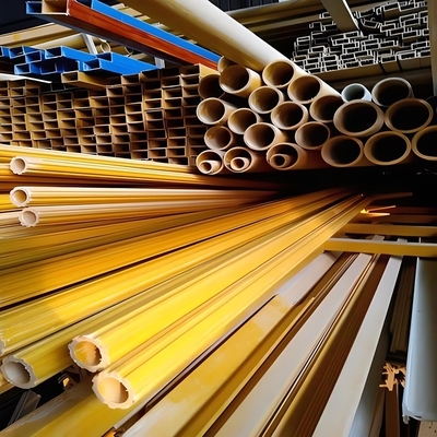 GFRP Pultruded Fiberglass Structural Profiles with Resin Reinforcement