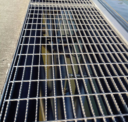TP022 Stainless Steel Grating for Hot Dipped Galvanized Aluminum Bar Platform Cover