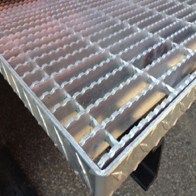 TP043 Custom Walkway Stainless Bar Grating 150mm*1550mm Hot Dipped Galvanized Steel