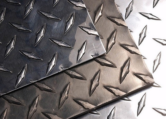 Diamond Pattern 5052 Brite Aluminium Plate 1060 3003 5754 Aluminum Checker Plate for Trailer Floor