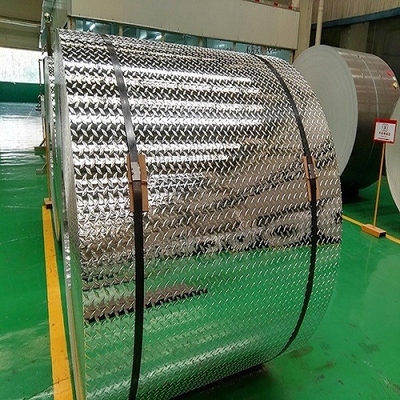 Thickness 0.2-300mm Embossed Five Bar 5754 Aluminum Diamond Tread Plate Sheet 5052 3003 2024 Aluminum Coil