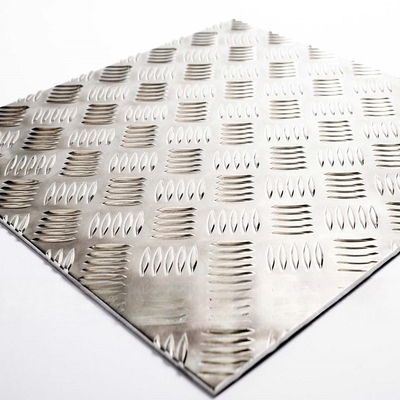 Bright Finish Diamond Aluminum Plate Coil 3003 Aluminium Alloy Sheet Embossed 5052 5754 Mill Surface Checker Plate