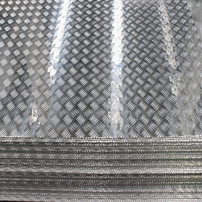 Embossed 3005 Brite Aluminum Sheet 3003 H22 Diamond (1 bar) Aluminum Checkered Plate for Decoration