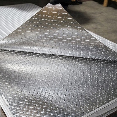 Aluminum Tread Checkered Plate Sheet Coil 1050 1060 1070 3003 5052 5083 5086 5754 6061
