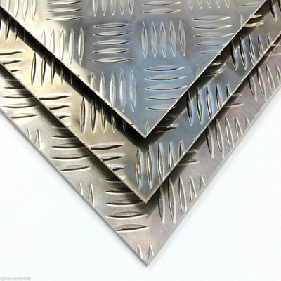 Skid-Proof Aluminum Checkered Plate (1050, 1060, 3003, 5052) Five Bar Aluminium Sheet Coil
