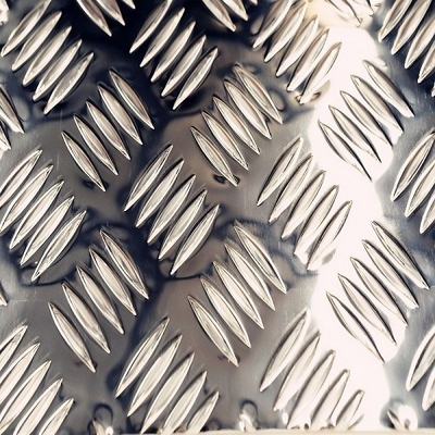 Skid-Proof Aluminum Checkered Plate (1050, 1060, 3003, 5052) Five Bar Aluminium Sheet Coil