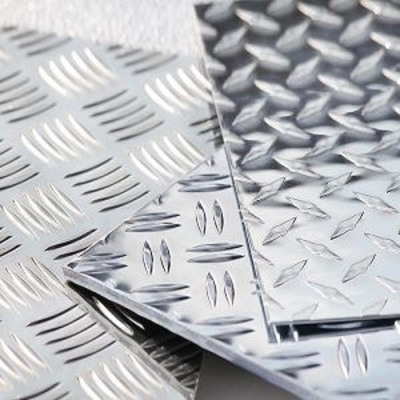 Skid-Proof Aluminum Checkered Plate (1050, 1060, 3003, 5052) Five Bar Aluminium Sheet Coil