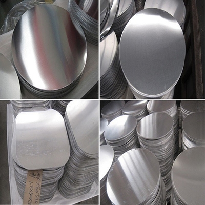 TP1124 Mill Finish A1100 1050 1060 Aluminum Sheet Circle Die Casting Customized Size for Road Sign