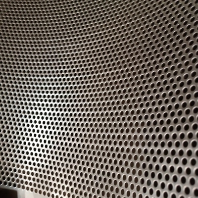 TP024 Aluminum Insect Punching Square Hexagonal Stainless Perforated Sheet for 500ton Per Day Production