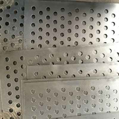 TP024 Aluminum Insect Punching Square Hexagonal Stainless Perforated Sheet for 500ton Per Day Production