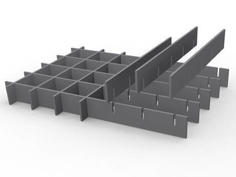 Custom Galvanized Steel Metal Walkway Grating