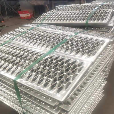 Non-Slip Aluminum Checkered Diamond Stair Tread Grating