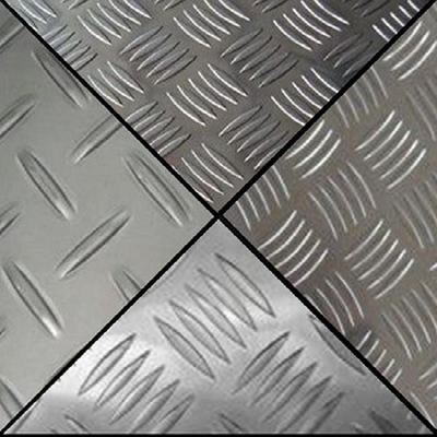 Tread Aluminium Plate 1050 1060 3003 3105 H14 H22 Embossed Checkered Aluminum Sheet Plate for Bus / Truck / Ship Floor